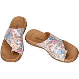 Gabor - 63.700.30 Flower - Slippers - Multicolor - Kunststof