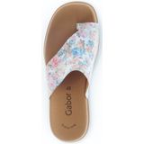 Gabor - 63.700.30 Flower - Slippers - Multicolor - Kunststof