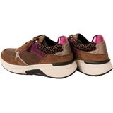 Gabor Rollingsoft Sneaker 847 63 Cognac Roze Combi