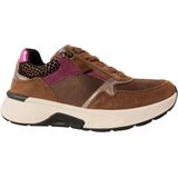 Gabor Rollingsoft Sneaker 847 63 Cognac Roze Combi