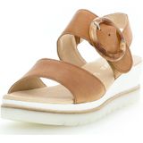 Gabor 44.645.24 - dames sandaal - bruin - maat 44 (EU) 9.5 (UK)