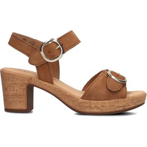 Gabor - 764.1 - Sandalen - Cognac - Suède - Comfortabel en Stijlvol