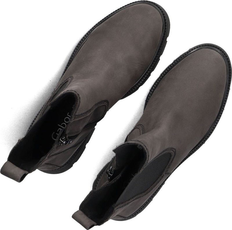Gabor - 850.3 - Chelsea Boots - Bruin - Leren - Ronde Neus