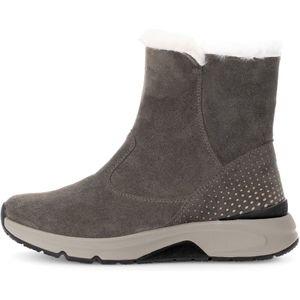 Gabor - 56.882 - Dames Enkellaars - Mohair/Taupe - Suede