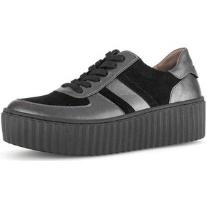 Gabor - 56.897.47 - Dames Wandelsneaker - Zwart - Rollingsoft Technologie