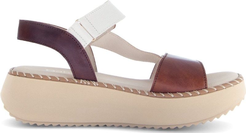 Gabor - 64.593.24 - Dames Sandaal - Bruin - Extra Lichte Buitenzool