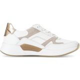 Gabor - Rollingsoft Sensitive - Dames Rollende Wandelsneaker - Goud - Lichtgewicht