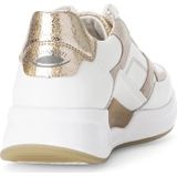 Gabor - Rollingsoft Sensitive - Dames Rollende Wandelsneaker - Goud - Lichtgewicht