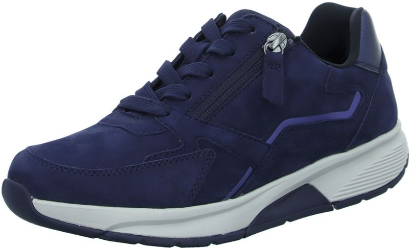 Gabor - Rollingsoft - Dames Wandelsneaker - Lichtgrijs - Flexibel Zooldesign