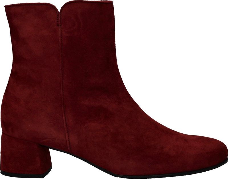 Gabor 680 3 Enkellaarsjes - Enkelboots met rits - Dames - Rood