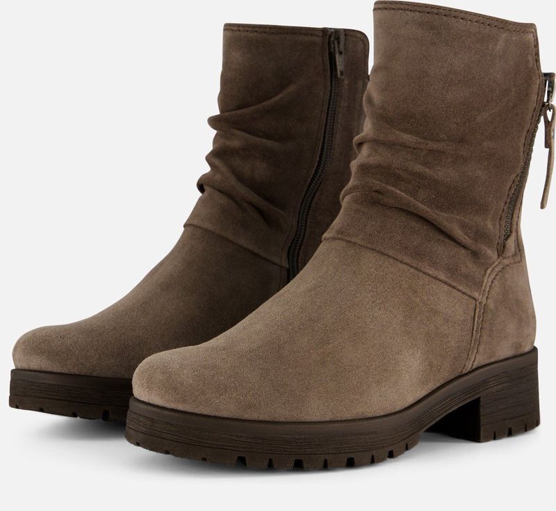 Gabor - Enkellaarsjes - Bruin - Suède