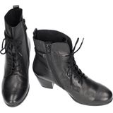 Gabor -Dames - zwart - enkellaarzen - maat 36