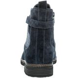 Enkellaarsjes - Suède - Gevoerd - Blokhak - Ritssluiting - Normale Breedte