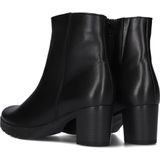 Gabor Enkellaarsjes zwart Leer - Dames