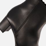 Gabor Enkellaarsjes zwart Leer - Dames