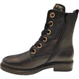 Gabor - Veterlaarzen - Zwart - Leer