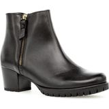 Gabor - Enkellaarsjes - Zwart - Leer