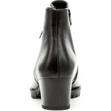 Gabor - Enkellaarsjes - Zwart - Leer