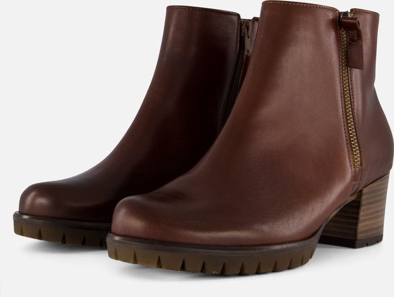 Gabor - Enkellaarzen - Cognac - Leer - Dames