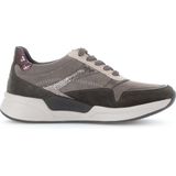 Gabor - Dames Sneakers - Bruin - RollingSoft Combi-Sneaker op Lichtgewicht Zool