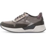 Gabor - Dames Sneakers - Bruin - RollingSoft Combi-Sneaker op Lichtgewicht Zool