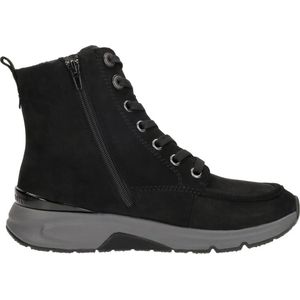 Gabor - Rollingsoft - Veterschoenen Hoog - Zwart
