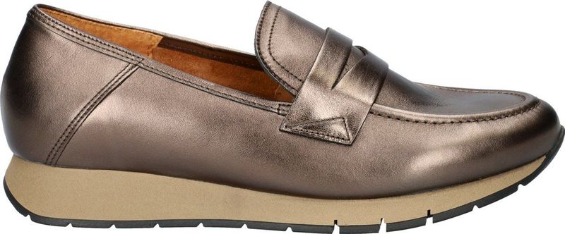 Ara - 12-50638 Zürich 2.0 - Pennyloafers - Sand Metallic/Cream - Leder