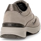 Gabor - Rollingsoft Sensitive - Dames Wandelsneaker - Beige - Flexibele Zool