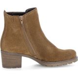 Gabor 800.1 Enkellaarsjes - Enkelboots met rits - Dames - Cognac - Maat 35
