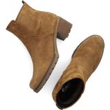 Gabor 800.1 Enkellaarsjes - Enkelboots met rits - Dames - Cognac - Maat 35
