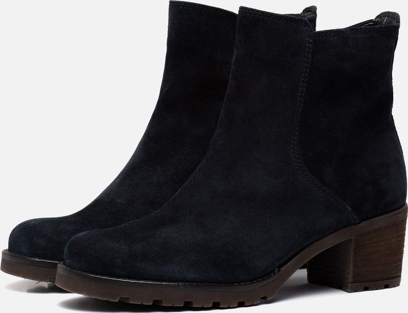 Gabor Enkellaarsjes blauw Suede Dames