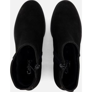 Gabor - Elegante Enkellaars - Zwart - Leer