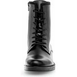 Gabor - Lace-up Laarzen - Zwart - Leer - Verwijderbare Binnenzool - Zijrits