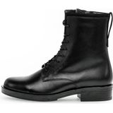 Gabor - Lace-up Laarzen - Zwart - Leer - Verwijderbare Binnenzool - Zijrits