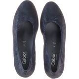Gabor - Ohio Perl - Pumps - Blauw - Leer