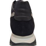 GABOR - Comfort Sneakers - Blauw - Kalfssuède/Nappaleer - Ritssluiting