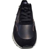 GABOR - Comfort Sneakers - Blauw - Kalfssuède/Nappaleer - Ritssluiting