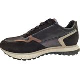 GABOR - Comfort Sneakers - Blauw - Kalfssuède/Nappaleer - Ritssluiting