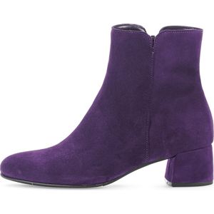 Gabor - 55.680.13 - Enkellaarsjes - Purper - Nubuck - 4 cm Hak