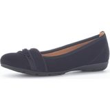 Ballerina - Effen - Leer - Suède - Ronde Neus - Platte Hak