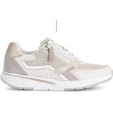 Vrijetijdsschoen - Lichtbeige/Ivory - Veterschoen - Sleehak