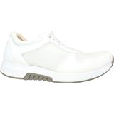 Vrijetijdsschoen - Wit - Vetersluiting - Sleehak - Laag