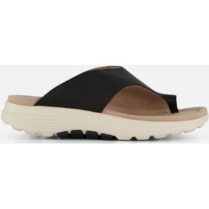 Gabor - Rollingsoft - Slippers - Zwart - Synthetisch - Dames