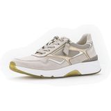 GABOR Sneakers - Grijs - Nubuk/Mesh Kombi - Rolling Soft