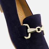 Gabor - Instappers - Donkerblauw - Loafer - Blokhak