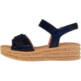 Gabor - Dames Sandalen - Blauw - Suède Leer