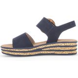 Gabor - 64.550.16 - Sandalen - Blauw - Soft Nubuk