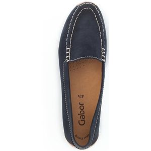 Gabor - Loafers - Blauw - Leer