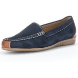 Gabor - Loafers - Blauw - Leer