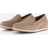 Gabor - Instappers - Beige - Nubuck - Comfort Fit Voetbed - Uitneembaar Voetbed